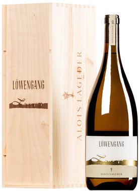 "Löwengang" Chardonnay Vigneti delle Dolomiti IGT 2021 (BIO) <br>MAGNUM en boîte originale en bois