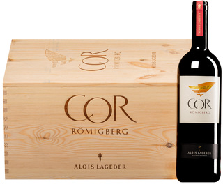 "Cor Römigberg" Cabernet Sauvignon Vigneti delle Dolomiti IGT 2019 (BIO) <br>6 bouteilles en boîte originale en bois