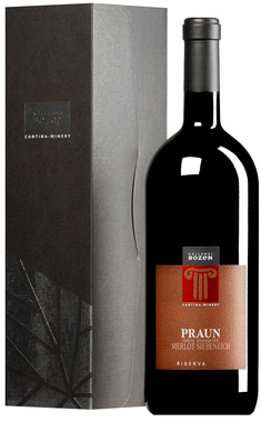 "Praun Siebeneich" Merlot Riserva Alto Adige DOC 2021 <br>MAGNUM in confezione regalo
