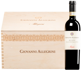 "Giovanni Allegrini" Recioto della Valpolicella Classico DOCG 2021 dolce <br>6 Flaschen in Original-Holzkiste