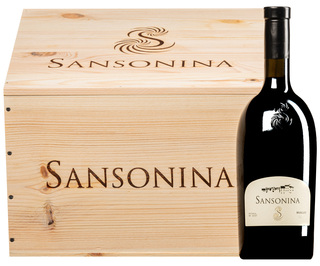 "Sansonina" Merlot Garda DOC 2021 <br>6 bouteilles en boîte originale en bois
