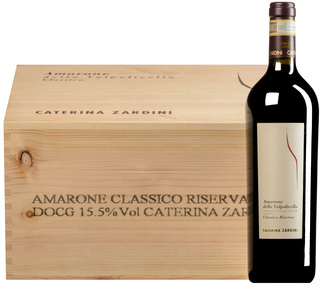"Caterina Zardini" Amarone della Valpolicella Classico Riserva DOCG 2020 <br>6 bouteilles en boîte originale en bois