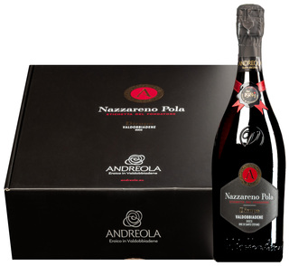 "Nazzareno Pola Etichetta del Fondatore Dirupo" Valdobbiadene Superiore Rive di Santo Stefano DOCG 2024 extra dry <br>3 bottiglie in confezione regalo