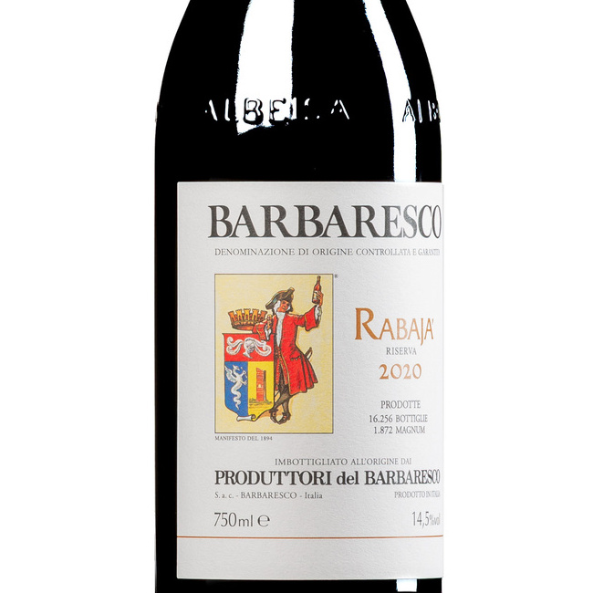 Barbaresco Rabajà Riserva DOCG 2020 | Piedmont | Superiore.de