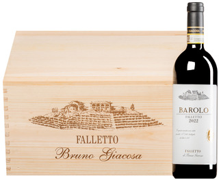 Barolo "Falletto" DOCG 2022 <br>6 Flaschen in Original-Holzkiste