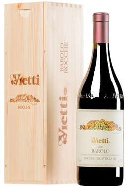 Barolo Rocche di Castiglione DOCG 2014 <br>MAGNUM in Original-Holzkiste