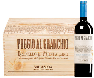 Brunello di Montalcino "Poggio al Granchio" DOCG 2021 <br>6 Flaschen in Original-Holzkiste