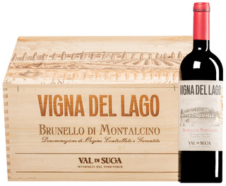 Brunello di Montalcino "Vigna del Lago" DOCG 2021 <br>6 bottiglie in cassetta di legno