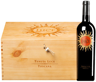 "Luce 30° Vendemmia" Toscana IGT 2022 <br>6 bouteilles en boîte originale en bois