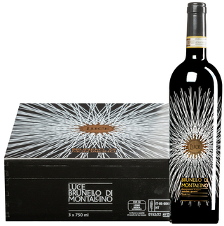 Brunello di Montalcino "Luce" DOCG 2021 <br>3 bottiglie in cassetta di legno