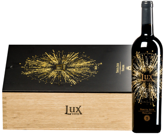 "Lux Vitis" Toscana IGT 2021 <br>3 bouteilles en boîte originale en bois