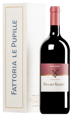 "Poggio Valente" Rosso Toscana IGT 2023 <br>MAGNUM in confezione regalo