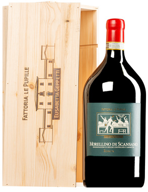 Morellino di Scansano Riserva DOCG 2023 <br>Doppel-MAGNUM in Original-Holzkiste