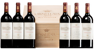 "Ornellaia" Bolgheri Superiore DOC 2023 <br>6 bouteilles en boîte originale en bois