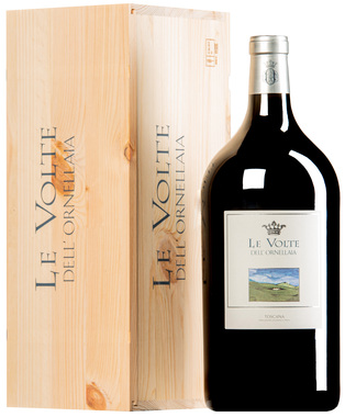 "Le Volte dell'Ornellaia" Rosso Toscana IGT 2024 <br>Doppel-MAGNUM in Original-Holzkiste