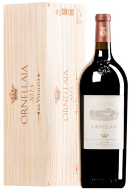 "Ornellaia" Bolgheri Superiore DOC 2023 <br>MAGNUM en boîte originale en bois