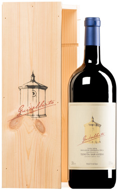 "Guidalberto" Toscana IGT 2024 <br>MAGNUM en boîte originale en bois