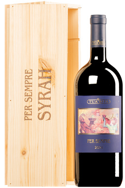 "Per Sempre" Syrah Toscana IGT 2021 <br>MAGNUM en boîte originale en bois