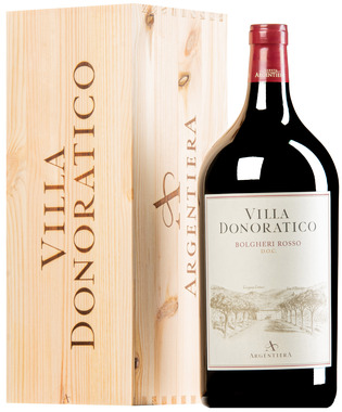 "Villa Donoratico" Rosso Bolgheri DOC 2023 <br>Doppel-MAGNUM in Original-Holzkiste