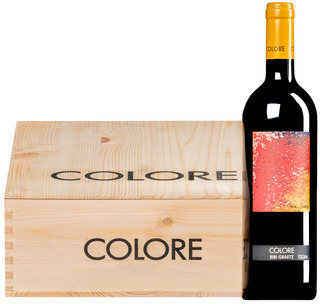 "Colore" Rosso Toscana IGT 2020 <br>3 Flaschen in Original-Holzkiste