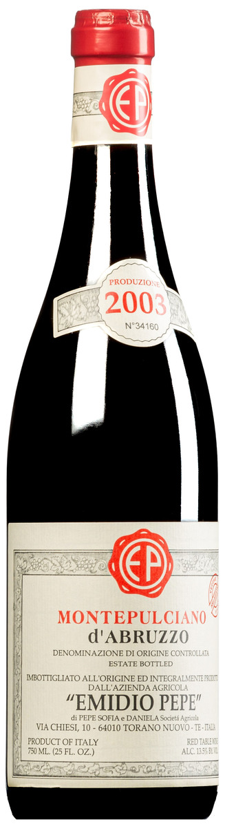 Selezione Vecchie Vigne Montepulciano d'A uzzo DOC 2003 (BIO)