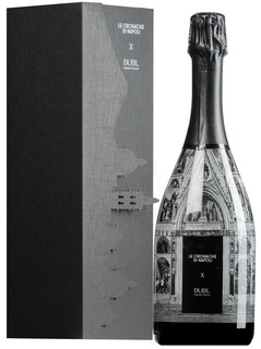 "CRONACHE DI NAPOLI DUBL X" Metodo Classico VSQ brut <br>in gift box