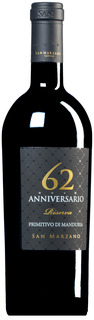 "62 Anniversario" Primitivo di Manduria Riserva DOP 2020
