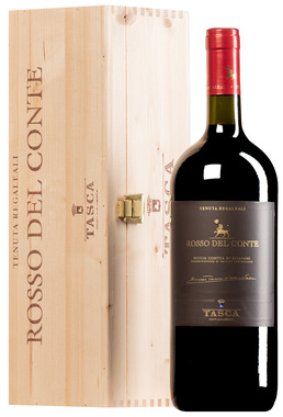 "Rosso del Conte" Sicilia Contea di Sclafani DOC 2015 <br>MAGNUM in Original-Holzkiste