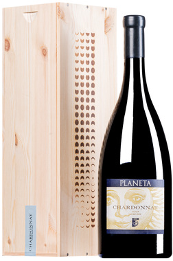 Chardonnay Sicilia Menfi DOC 2024 (BIO) <br>Double MAGNUM en boîte originale en bois