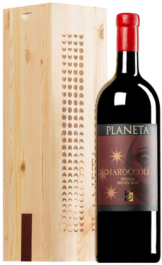 "Maroccoli" Syrah Sicilia Menfi DOC 2021 <br>Double MAGNUM en boîte originale en bois