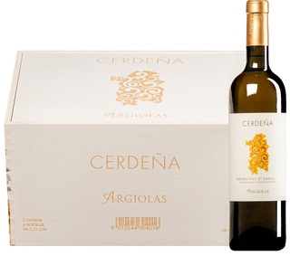 "Cerdena" Vermentino di Sardegna DOC 2023 <br>6 bottiglie in cassetta di legno