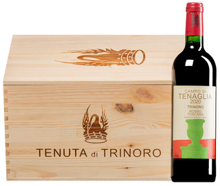 "Campo di Tenaglia" Cabernet Franc Toscana IGT 2020 <br>6 bouteilles en boîte originale en bois