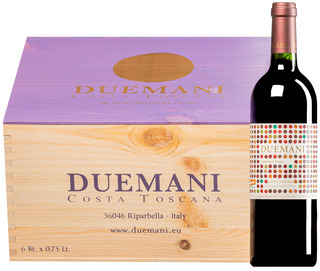 "DUEMANI" Cabernet Franc Costa Toscana IGP 2018 (BIO) <br>6 bottles in OWC