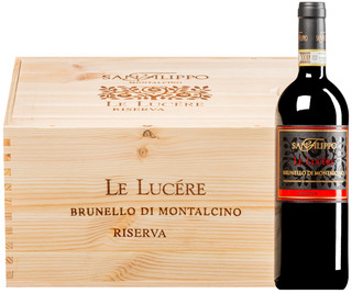 Brunello di Montalcino "Le Lucére" Riserva DOCG 2019 <br>6 Flaschen in Original-Holzkiste
