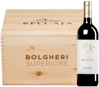"Bell'Aja" Rosso Bolgheri Superiore DOC 2022 <br>6 Flaschen in Original-Holzkiste