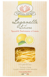 Laganelle all'uovo aromatizzato al limone